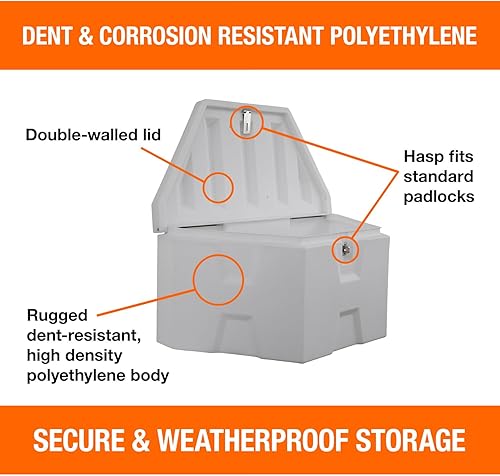 Vista 3 de Buyers Products - Caja negra para remolque de acero