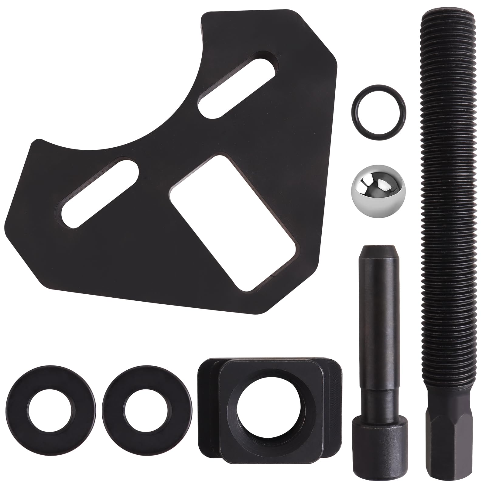 40100 Hub Remover Tool Set, Bearing Removal Tool for Frozen Hubs Compatible With Most 5, 6, and 8 Assemblies on Cars and Trucks