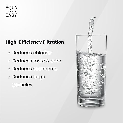 Miniatura 7 de AquaEasy Go Dispensador de filtro de agua de acero inoxidable de 50 tazas, capacidad extragrande, potente filtración rápida del 99%, dura 250