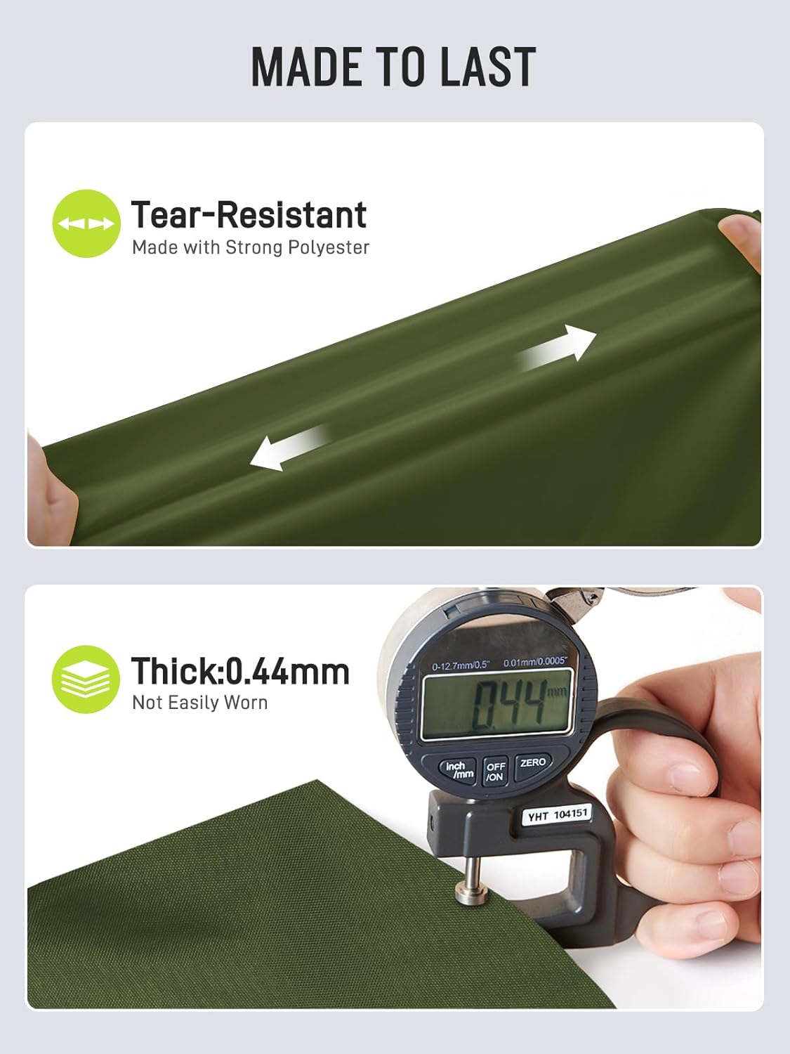 SaphiRose Hooded Rain Poncho Waterproof Raincoat Jacket for Men Women Adults - Image 5