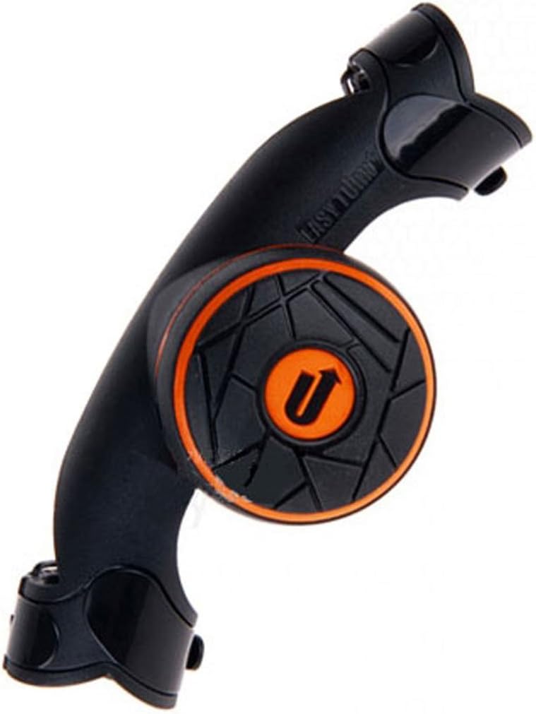 New Concept Safe Power Handle Car Steering Wheel Spinner accessory Slim Knob (Orange)