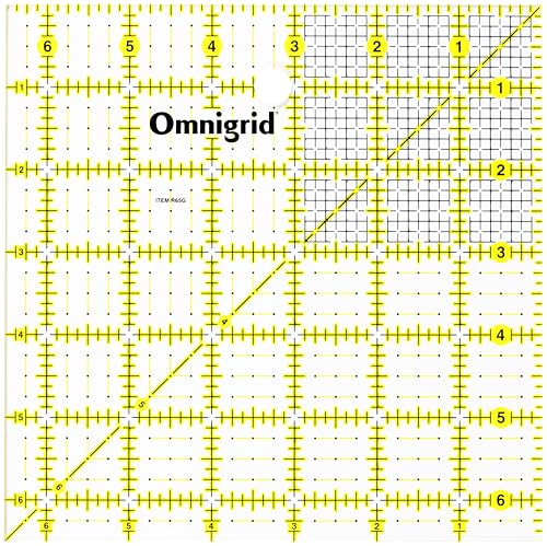 Omnigrid Kwadrat do pikowania, 16,5 x 16,5 cm