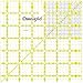 Omnigrid 6-1/2-Inch by 6-1/2-Inch Quilter's Square
