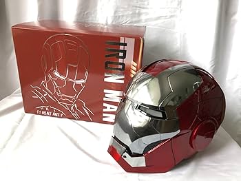 Amazon.co.jp: MK5アイアンマンヘルメット、1：1ヘルメット
