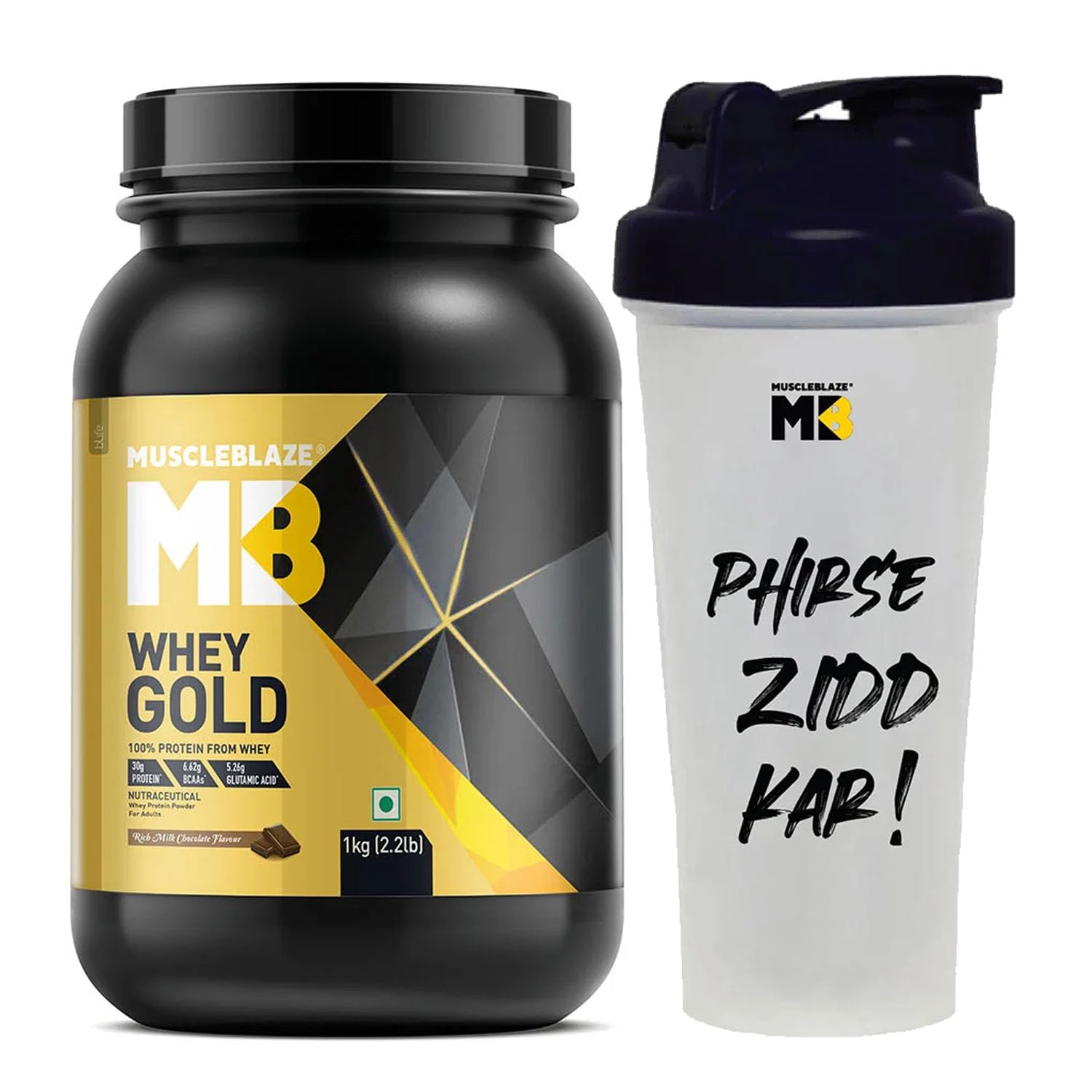 Buy MuscleBlaze Whey Gold, 100 Whey Protein Isolate, Labdoor USA