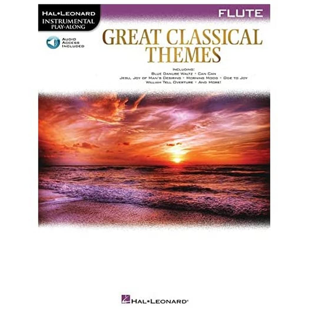 Great Classical Themes Flute (Hal Leonard Instrumental Play-along)