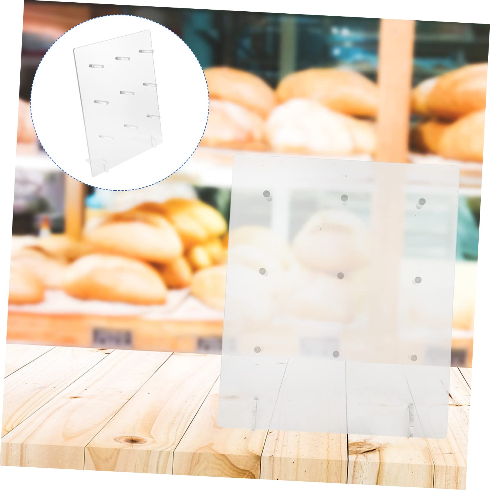 ABOOFAN 1 Pieza Soporte Acrílico para Donuts Exhibidor Transparente para Fiestas Bodas y Celebraciones para Decoración de Pasteles y Dulces