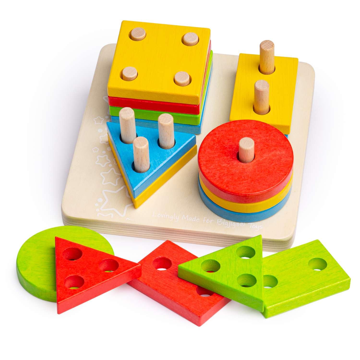 Bigjigs Toys First Four Shape Sorter