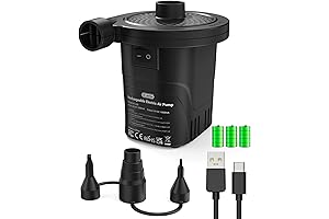 Dr.meter Rechargeable Electric Air Pump: Power Your Inflatables with Ease