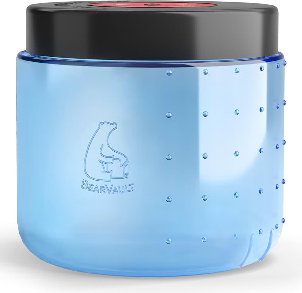 BearVault Bear Canister for Backpacking. 4 Sizes: BV500, BV475, BV450, BV425. Bear Resistant Food Container - Bear Vault is Bear Safe!