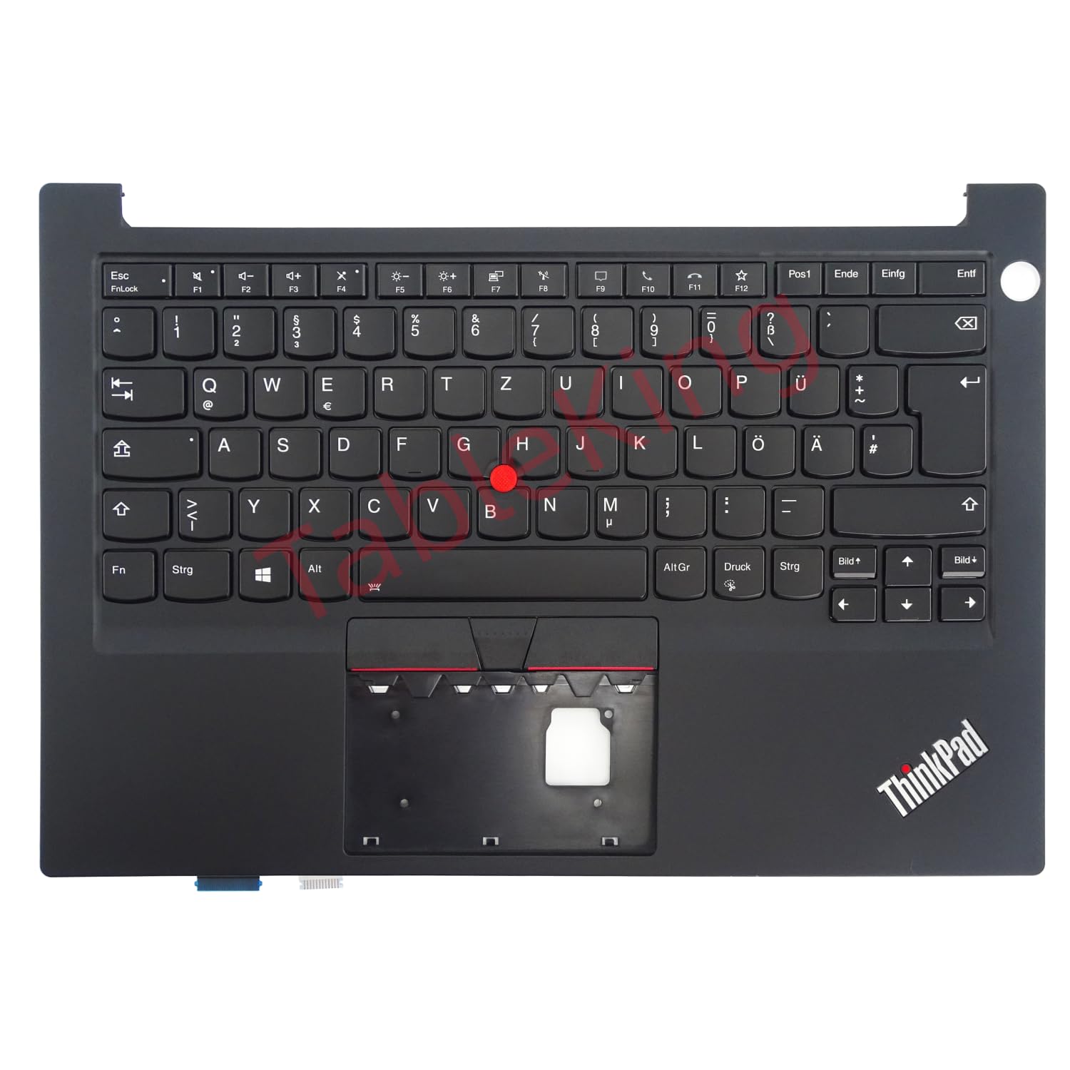 Ersatztastatur Hintergrundbeleuchtung für Lenovo Thinkpad E14 Gen2 Gen3 Gen4 C-Schale mit Tastatur (Deutsche)