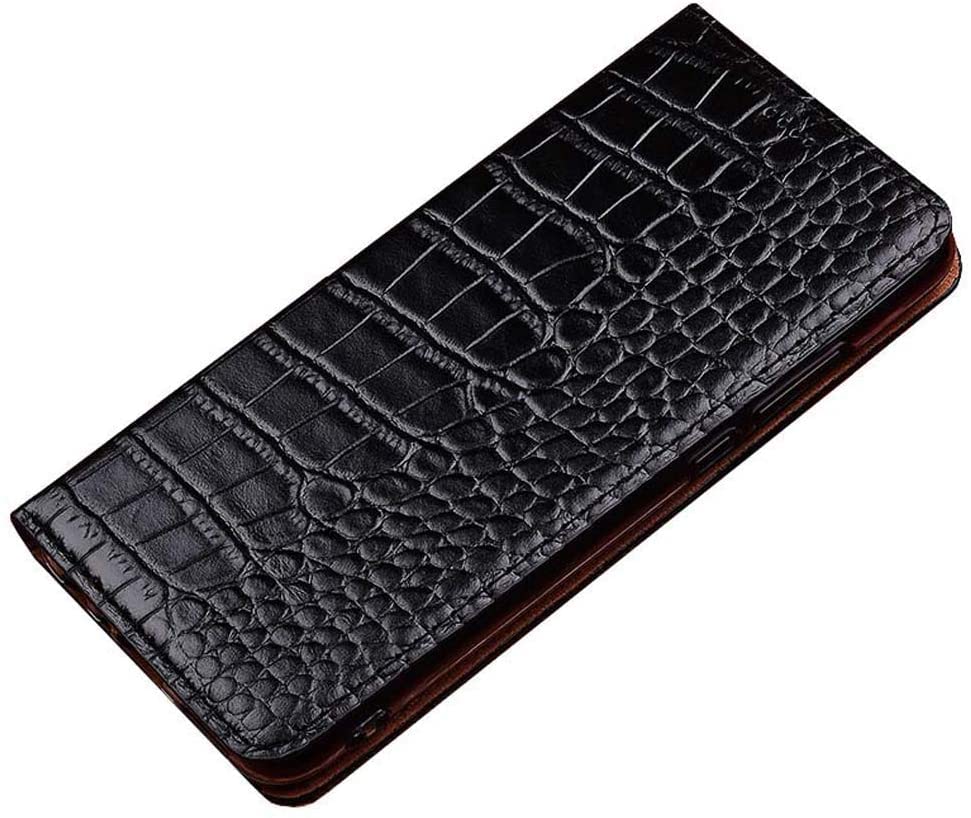 Funda magnética para iPhone 12 Mini que soluciona el espacio de tarjetas con tapa de cuero