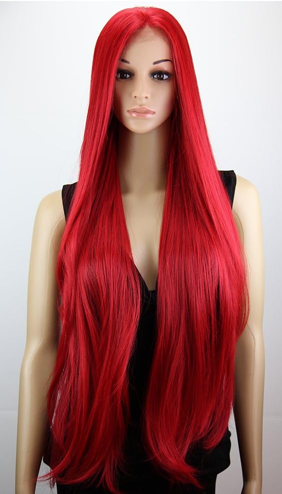 Ari Collection 10041 Lace Front Wig, Color#FIRE RED
