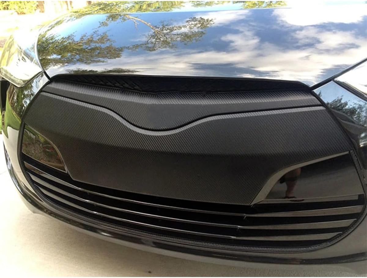 ECYC Ltd Black Carbon Fiber Vinyl Wrap, Automotive DIY Decals Tape Car Paint Protection Film for Car Moto DIY Exterior & Interior, 5.9 x 79 inches (15 x 200 cm)