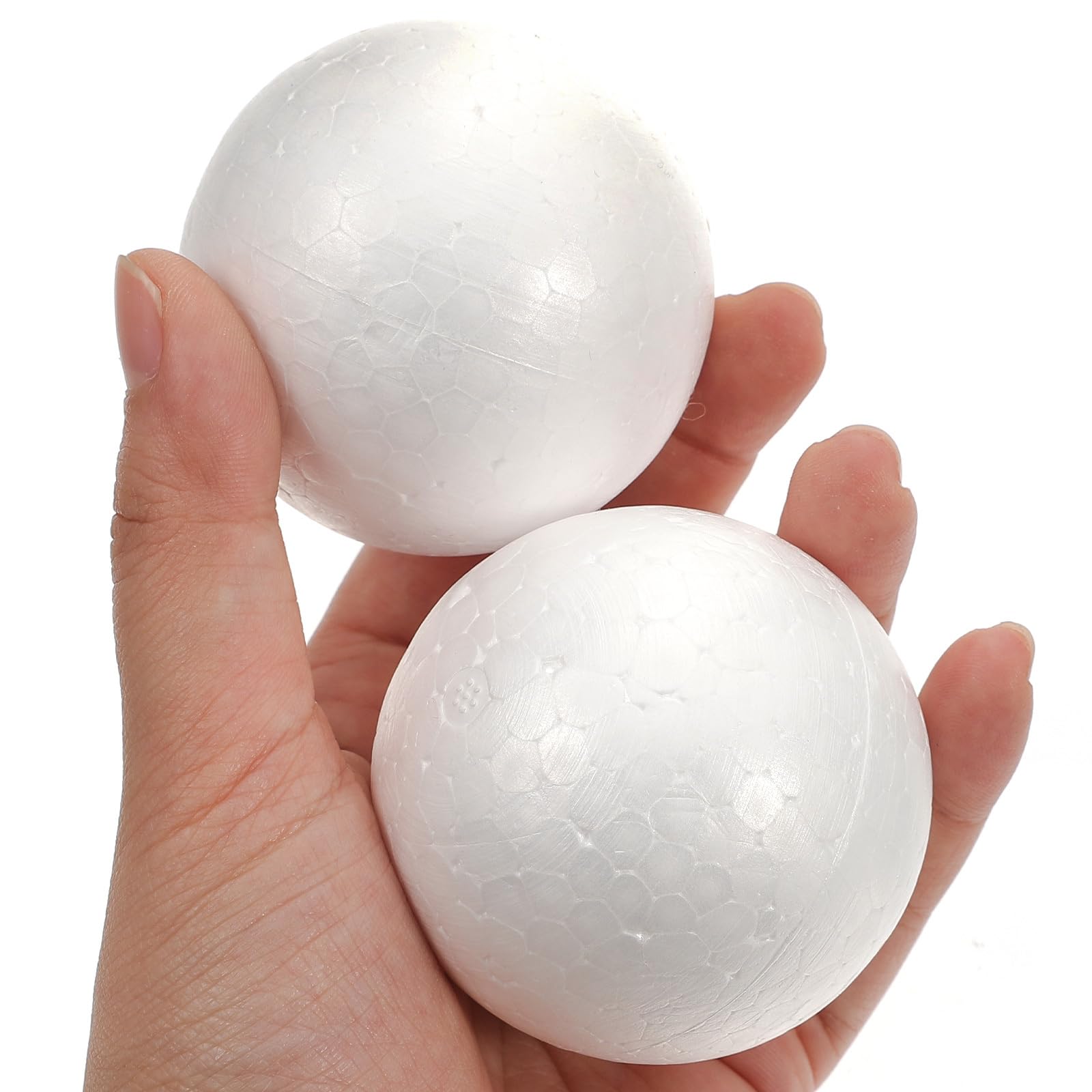 SASKATE 100 Boules De Mousse EVA 2,2 Cm – Recharge Pour Blasters Kronos, Helios, Apollo – 4 Couleurs – Dès 5 Ans