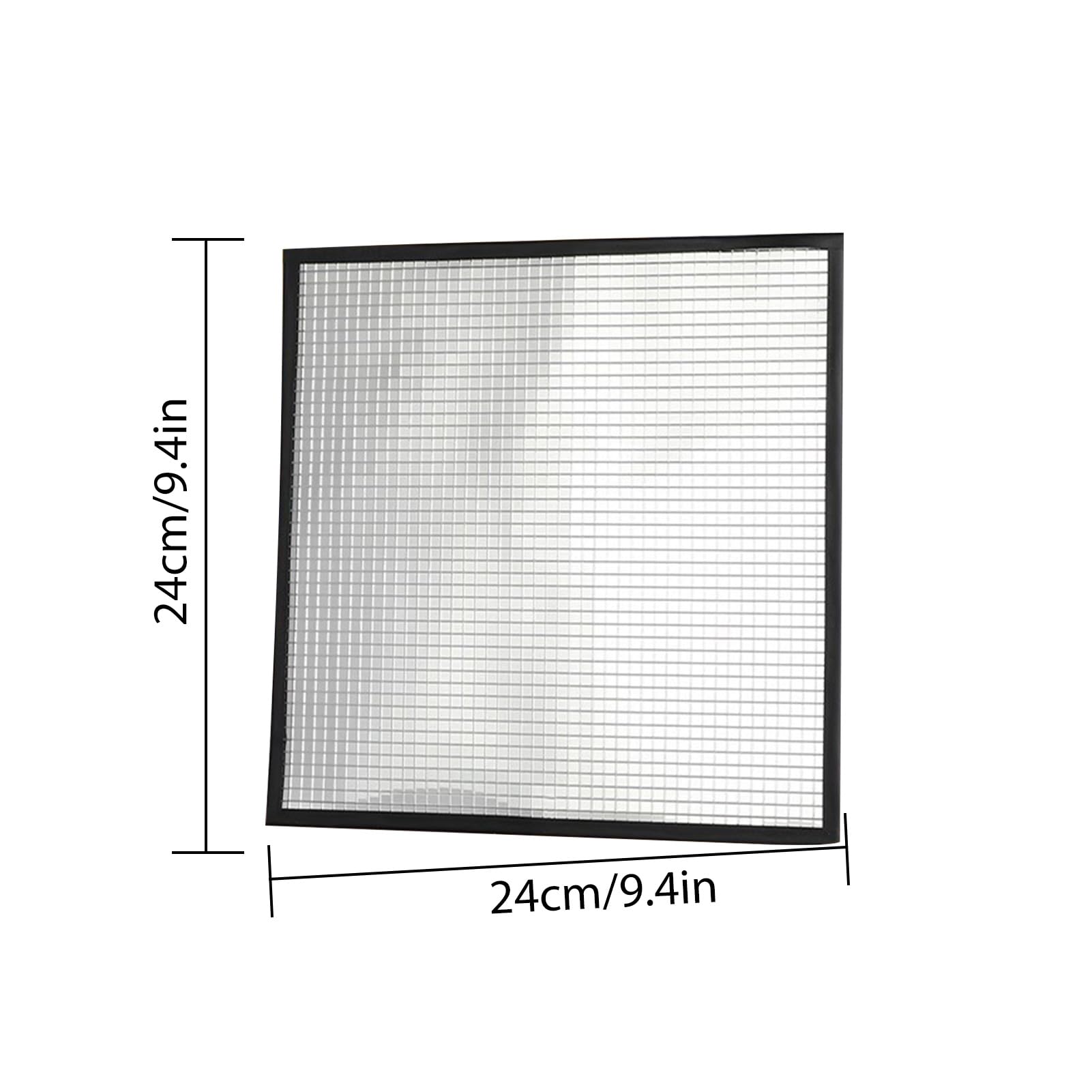 Flexibler Multi-Spiegel-LICHTREFLEKTOR, KREATIVE LICHTFORMUNG FÜR Fotografie, Video, MCPET+PC+Aluminium 9,4X9,4IN (Silber)