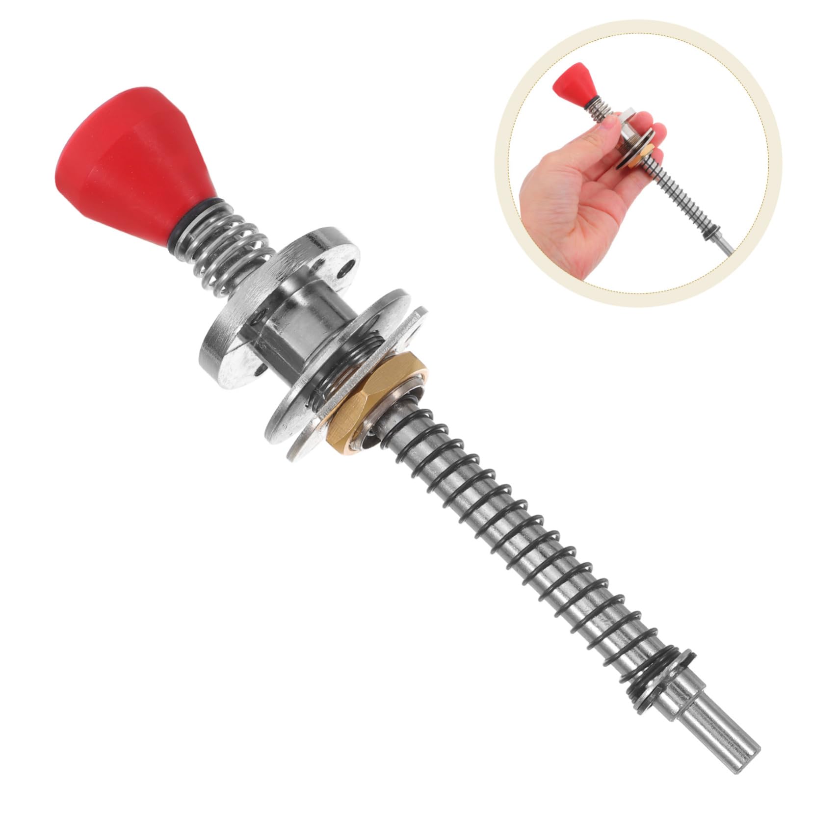 Sosoport Mécanisme De Levier De Flipper Lanceur De Billes Poignée De Lanceur De Flipper Tringlerie De Flipper De Flipper Outils De Réusinage De Flipper Bouton De Lanceur De Flipper