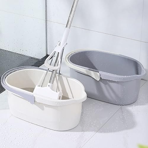 Miniatura 7 de Cubo de limpieza de 4.5 galones para limpieza, cubo de limpieza Good Grips para fregona doméstica para suministros de limpieza, cesta organizadora