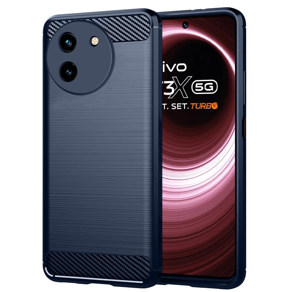 TheGiftKart Rugged Shockproof Back Cover Case for Vivo T3X 5G | Total Camera Protection | Anti-Fingerprint Finish | Stylish 360 Degree Protection Back Cover Case for Vivo T3X 5G (TPU, Black) (B0D1RGQCY5) Amazon Price History, Amazon Price Tracker