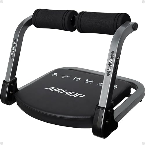 AIRHOP Máquina de abdominales para entrenamiento de estómago, equipo de entrenamiento de abdominales para ejercicios de abdominales, máquina
