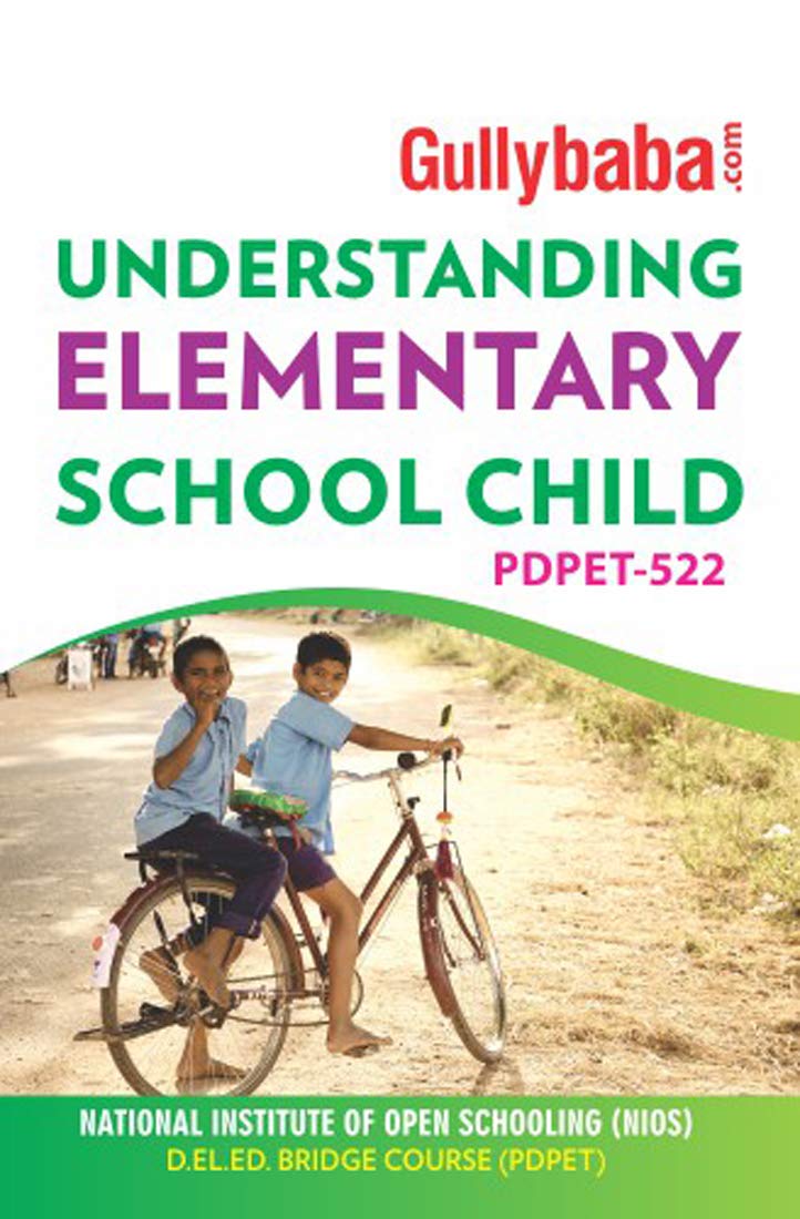 Gullybaba IGNOU PDPET Sem PDPET-522 Understanding Elementary School Child in English - Latest Edition IGNOU Help Book with Solved Previous Year's Question Papers and Important Exam Notes