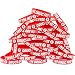 100 Live Drug Free Wristbands - Drugs Are Not for Me Bracelets - Red Ribbon Week Bands