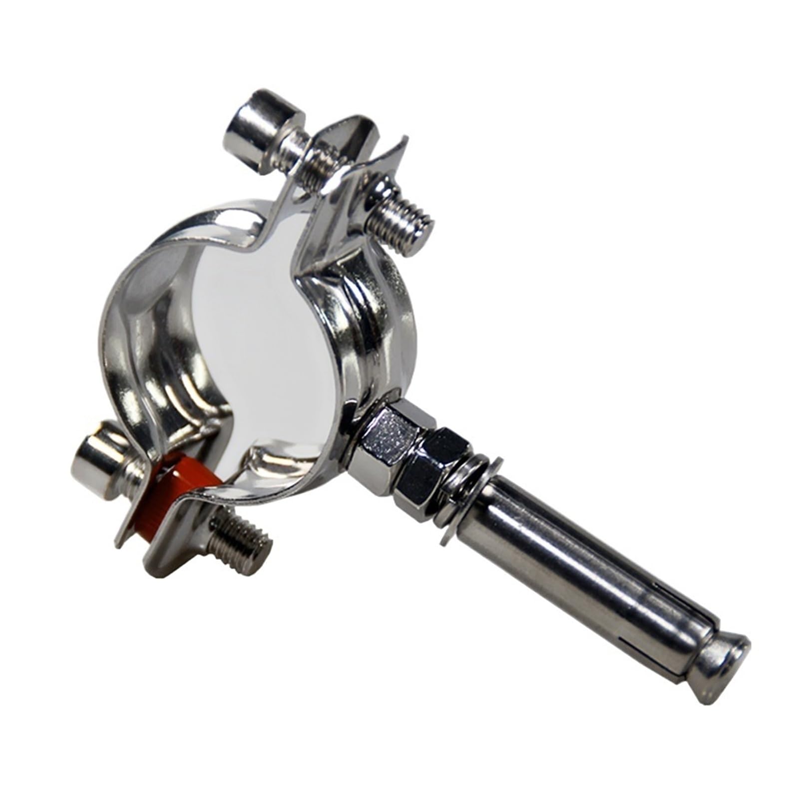Colliers de serrage ronds en inox pour rénovation plomberie et suspension de tuyaux