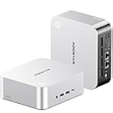 AOOSTAR MACO AMD R7 H255 Mini PC(8C/16T,up to 4.9 Ghz), NO RAM/SSD/OS Mini Gaming PC with OCULINK/ 2*USB4/HD2.1/1 xDP 1.4, 2X 2.5G LAN,2*M.2 Slots