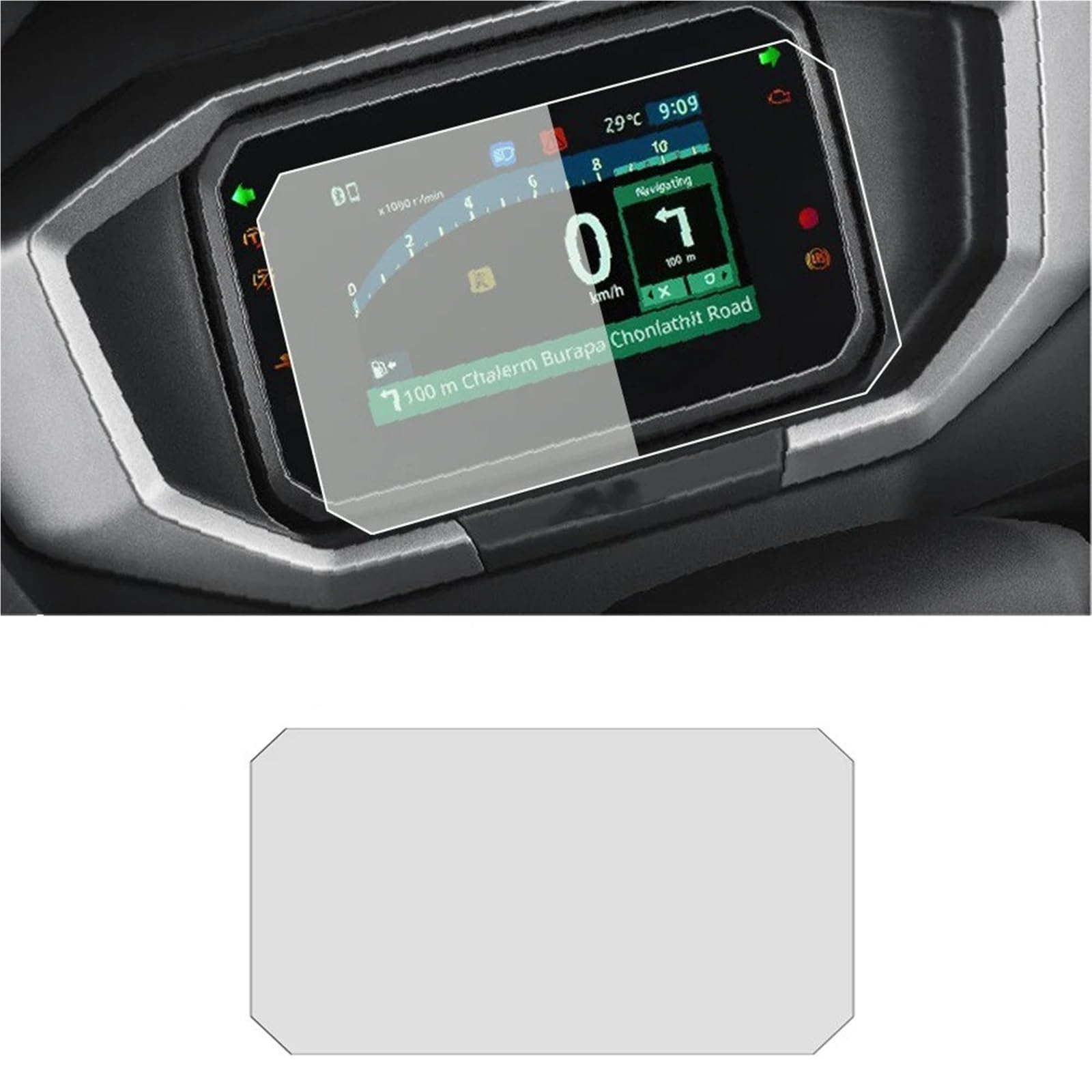 サイクルコンピューター　マウント、保護ケース、フィルム　セット 41l0Gwlg0aL.jpg