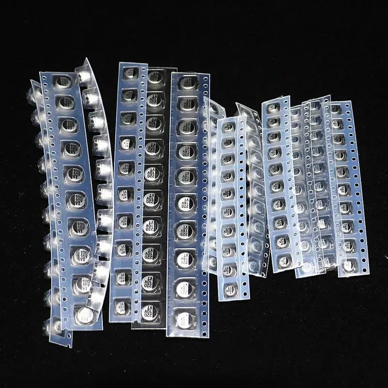 Condensateurs CMS kit assortiment de 130 pièces électrolytiques