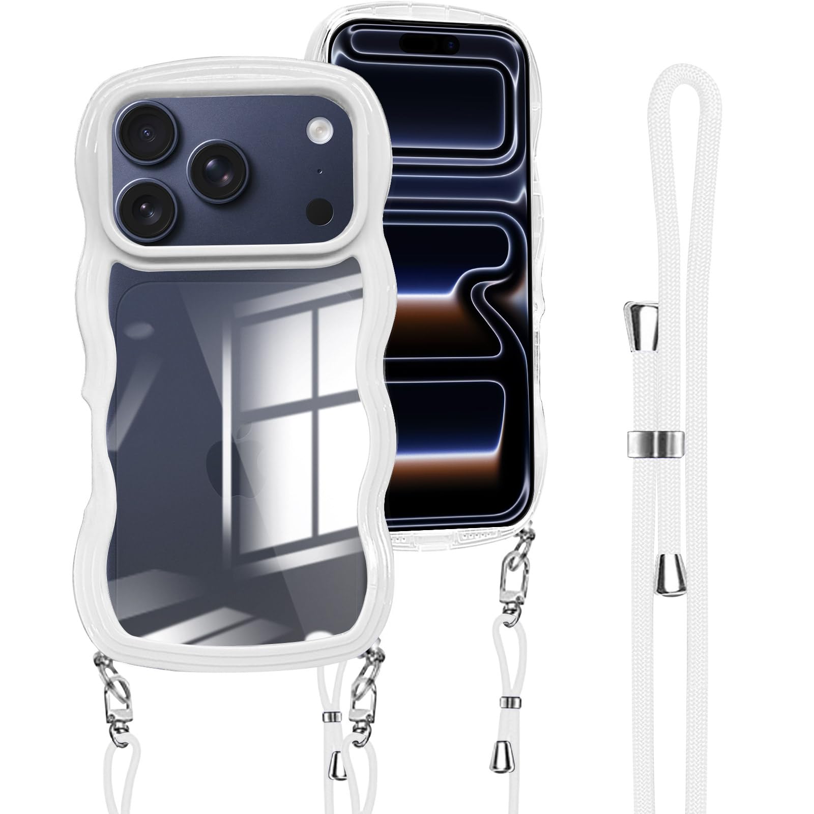 Amazon.co.jp: iPhone 17 Pro 用の ケース ショルダー ストラップ