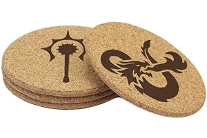 Dungeons and Dragons Cork Coaster Set of 13