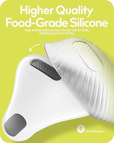 Miniatura 10 de Gcioii 3 pares de fundas para AirPods 3 ganchos para las orejas bolsa de almacenamiento añadida cubiertas antideslizantes para los oídos, accesorios