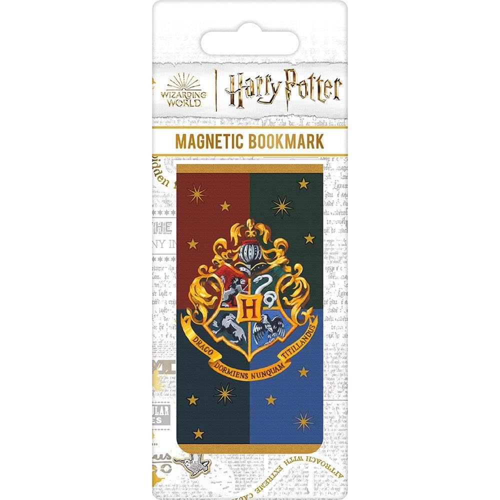 WARNER BROS HARRY POTTER COLOURFUL CREST HOGWARTS - (MAGNETIC BOOKMARK)