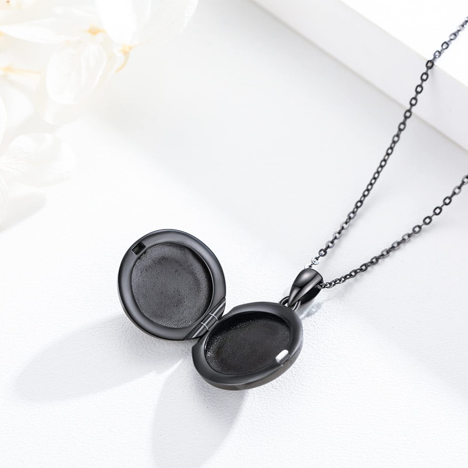 TRISHULA Kristall Halskette Damen 925 Sterlingsilber Schlüssel Herz Anhänger Schmuck Geschenk für Frauen
