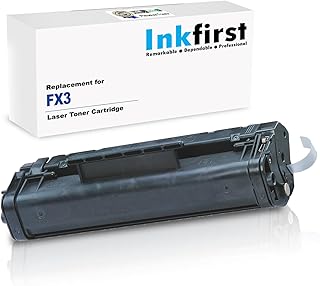 Inkfirst Compatible Toner Cartridge Replacement for Canon FX-3 FX3 1557A002BA MultiPASS C100 L600 L6000 CFX-L3500IF CFX-L4000 CFX-L4500IF FAX-L200 FAX-L250 FAX-L280 FAX-L300 FAX-L350 FAX-L4000 FAX-L4500 FAX-L6000