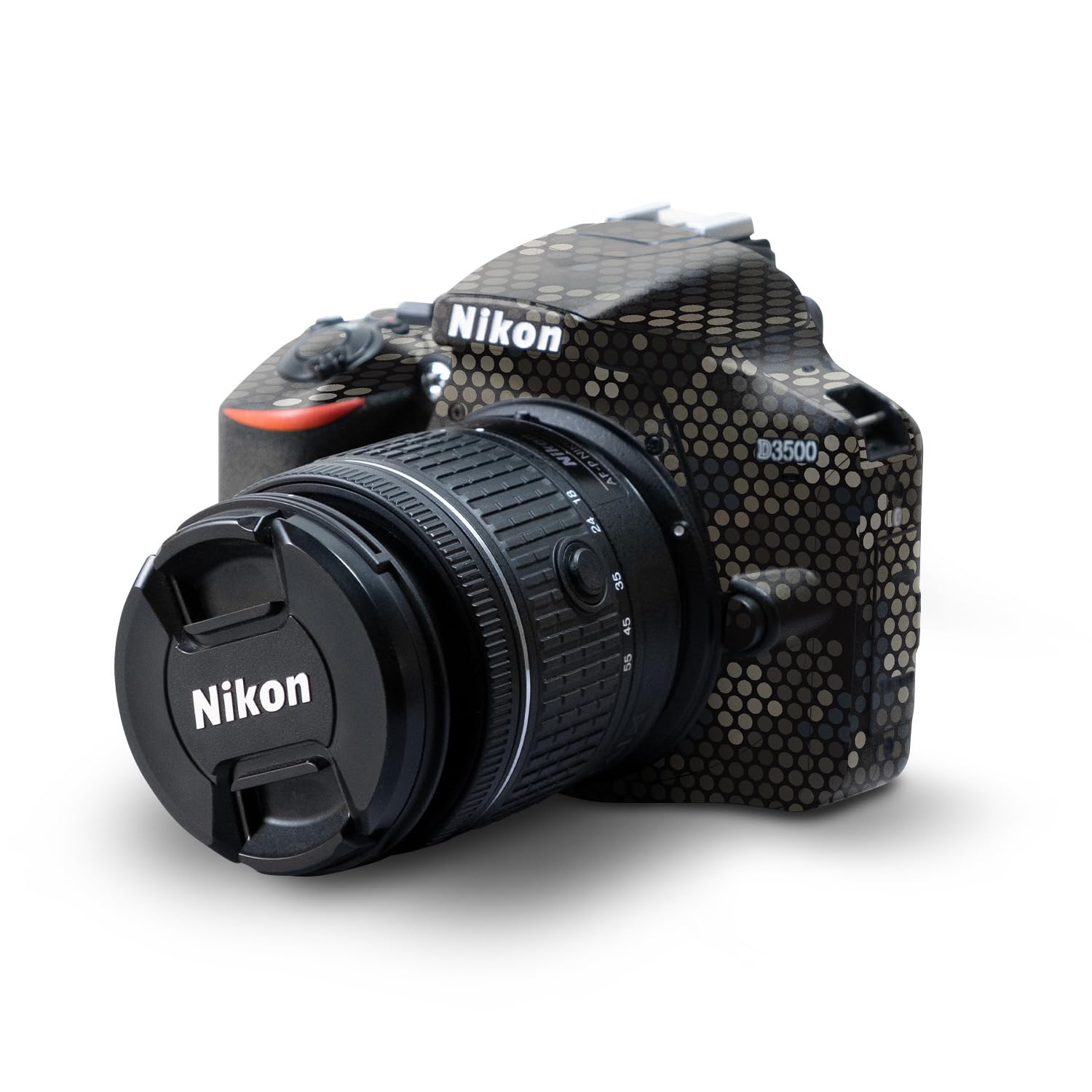 Skin Compatible with Nikon D3500 Camera - Camo Dots - Premium 3M Vinyl Protective Wrap Decal Cover - Easy to Apply | Crafted in The USA by MightySkins