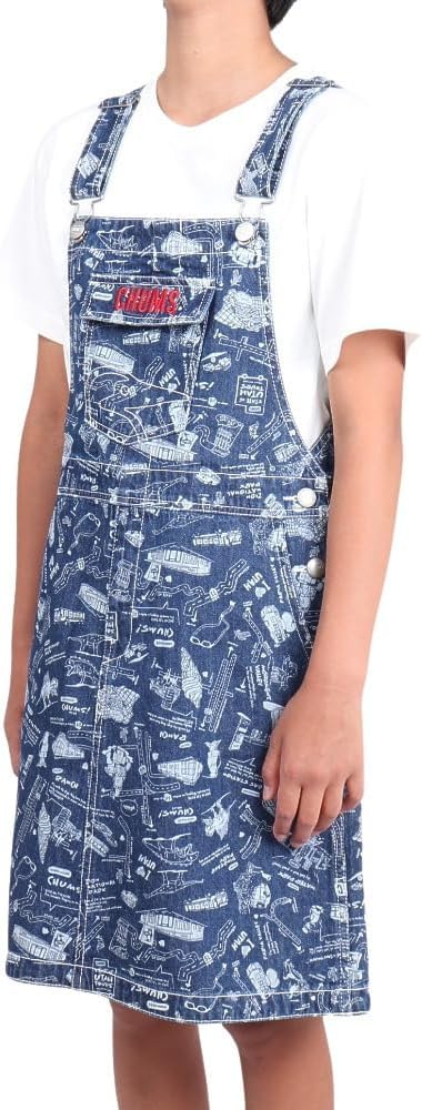 チャムス(CHUMS) スカート チャムス] スカート Kid's Beaver All Over The Overall Skirt ガールズ  チャムス（CHUMS）（キッズ）ジュニア ビーバーオールオーバーザオーバーオールスカート CH23-1096-Z306 |  アウトドア・キャンプ用品はエルブレス Kid's Beaver All Over The Overall Skirt