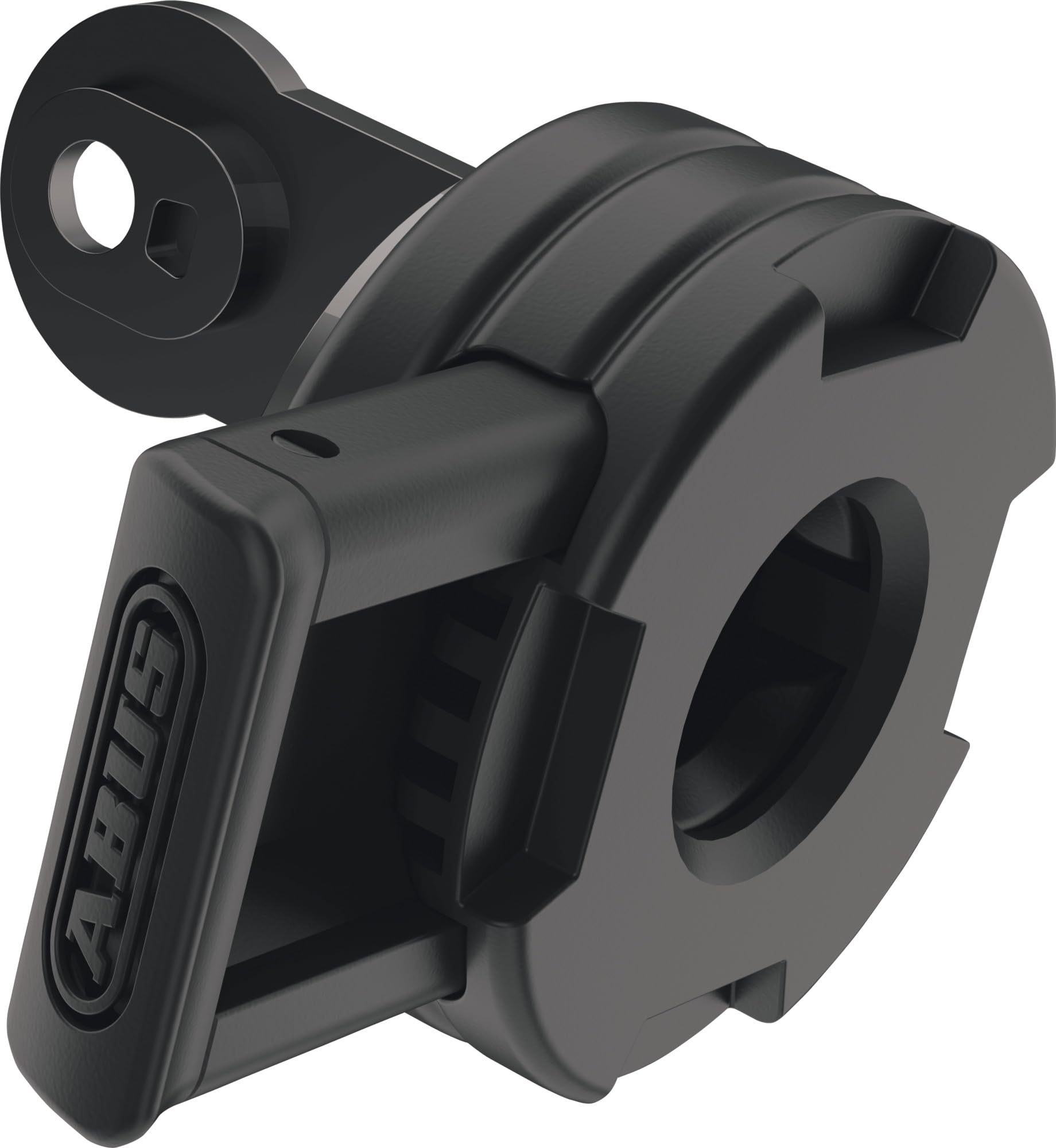 ABUS bicycle lock holder FL - Fidlock holder for transporting the Phantom 8960, 8950, 8940 cable locks - magnetic attachment, black
