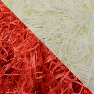 TXErfolg Panier en Papier Déchiqueté de 200 Grammes Shred Remplissage de Cadeaux Panier en Papier Déchiqueté Remplir pour la Décoration de Cadeaux Remplissage de Paniers et Emballages Cadeaux