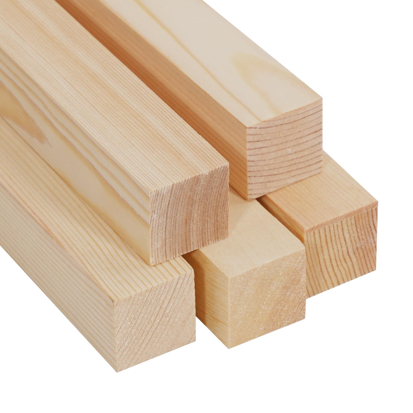 Lugailly Square Wooden Dowels 5 PCS
