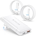 50W Flat USB C Wall Charger Block, Slim&Flodable 2-Port Type C Wall Charger | Dual Port USB-C Fast Charging Block with USB C Cables, USB C Charger Brick for iPhone 17/16/15/14/13/12 Pro Max,iPad,Galaxy