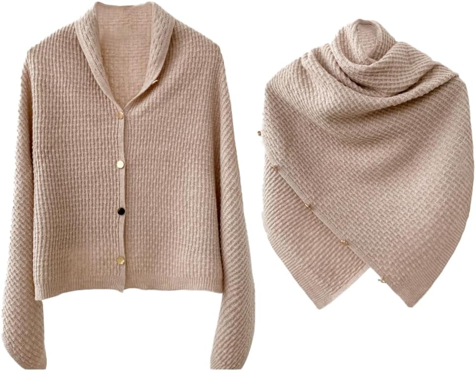 Pashmina Shawl Wraps Women Fashion Knitted Shawls and Wraps Cardigan Cape Cashmere Shoulder Top Sweater Shawl Scarf 2025
