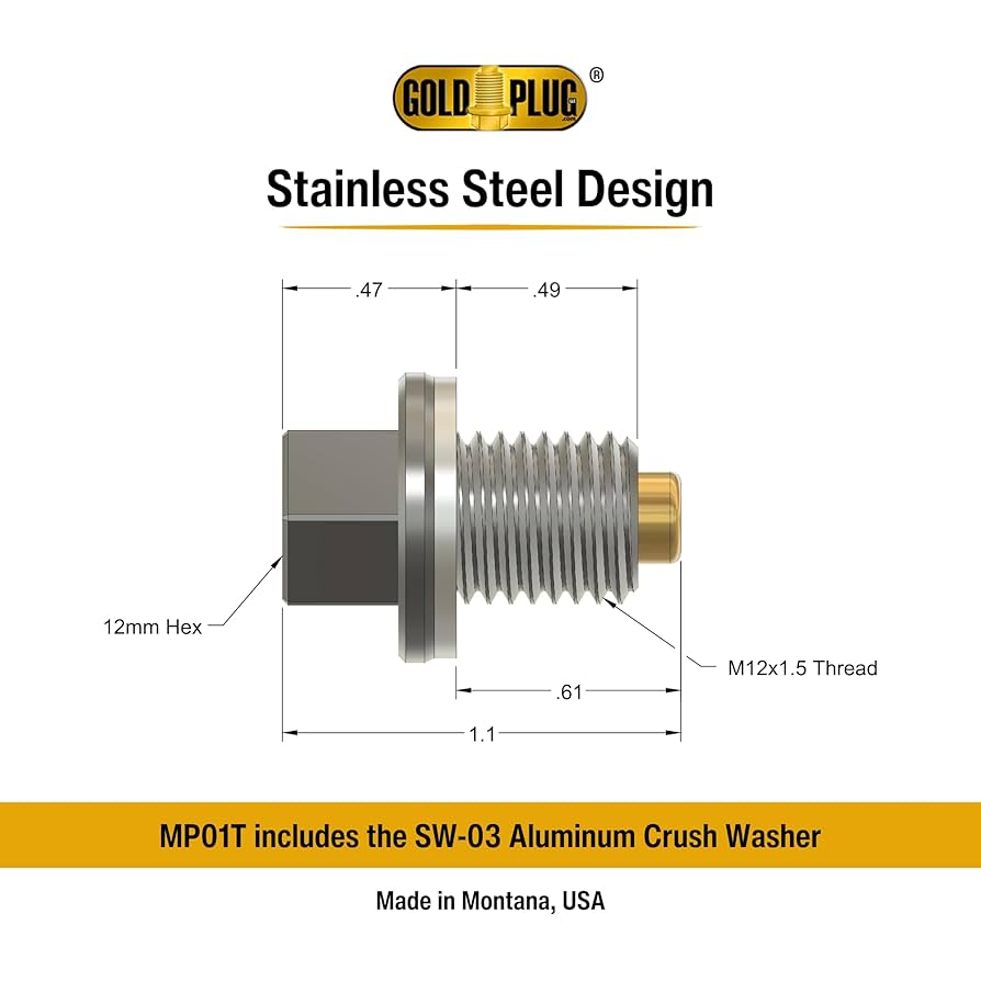 Amazon.com: GoldPlug | Made in USA | Stainless Magnetic