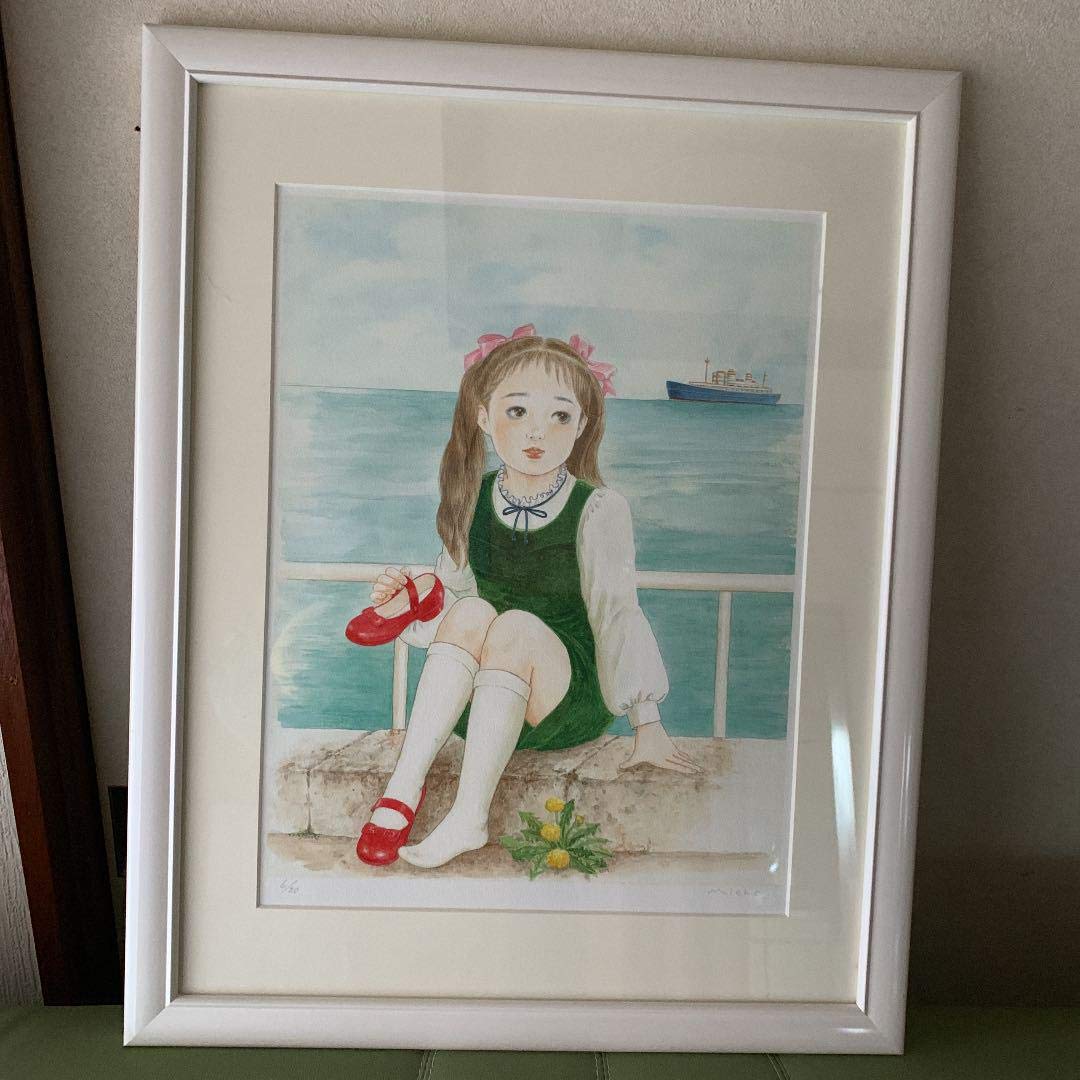 Amazon.co.jp: 福田三恵子 版画作品 赤い靴 : おもちゃ