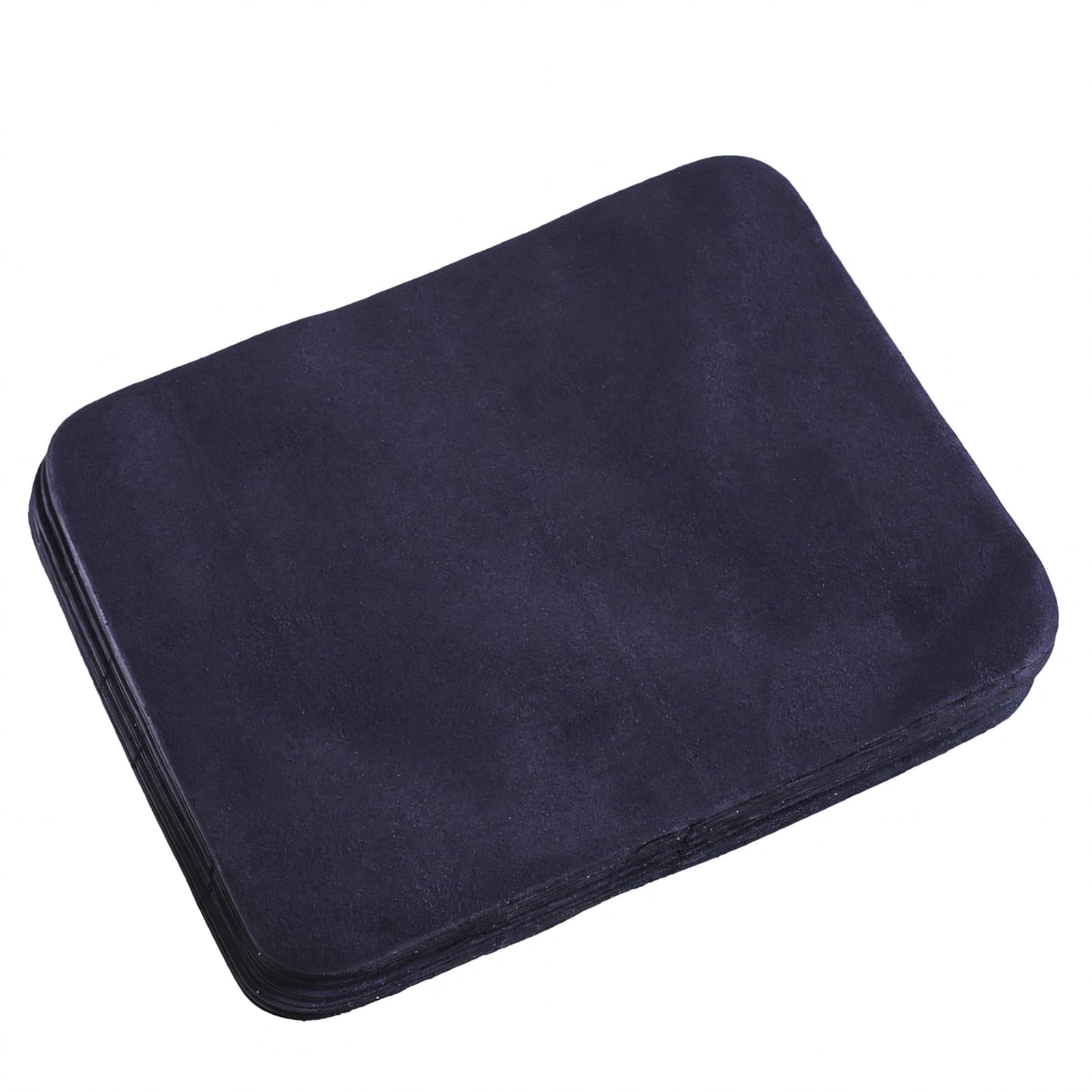 Muka 100 Pcs Microsuede Microfiber Eyeglasses Cleaning Cloth for Lens 2"x3", 6"x6", 6"x7", 12"x12"-Black-2X3