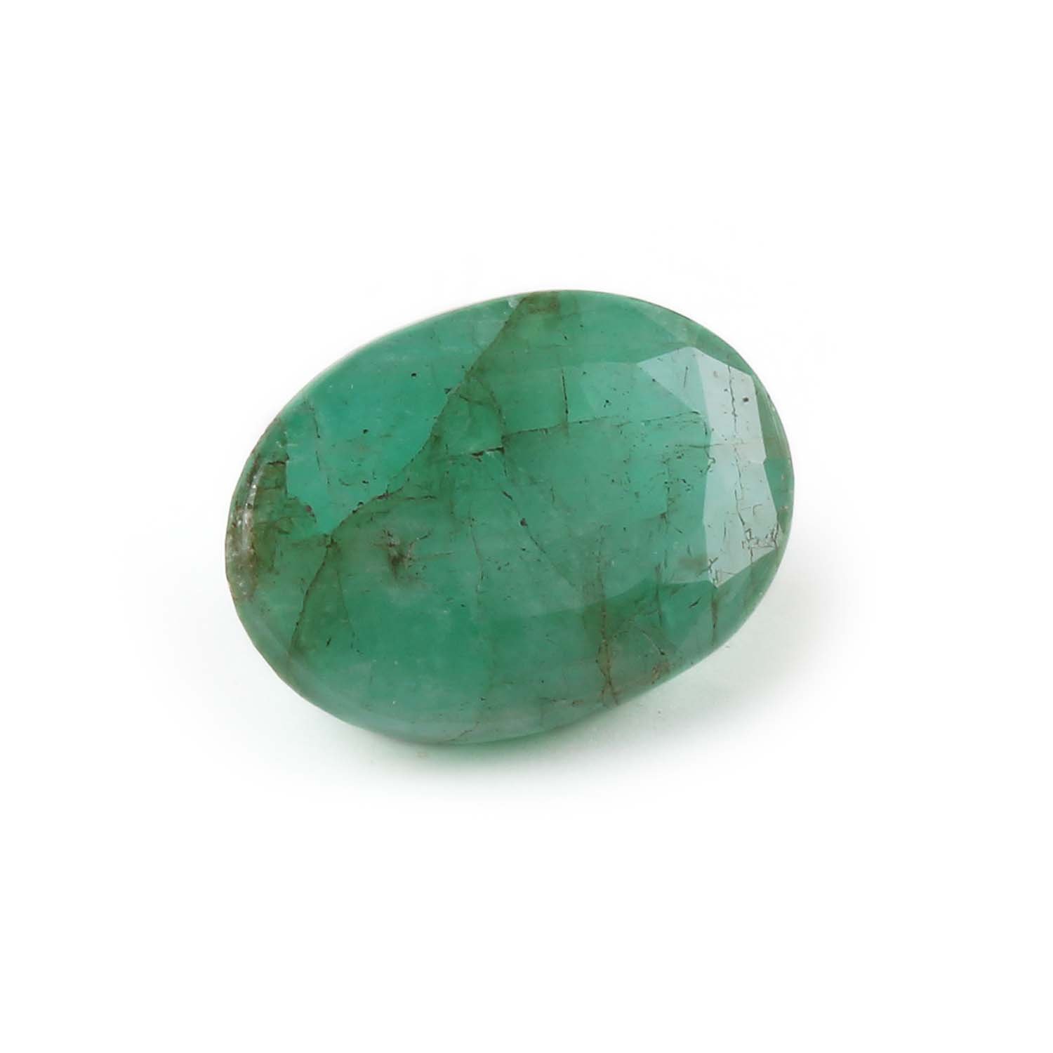 Émeraude verte zambienne ovale 5.26 ct : finissez vos projets de bijoux de luxe