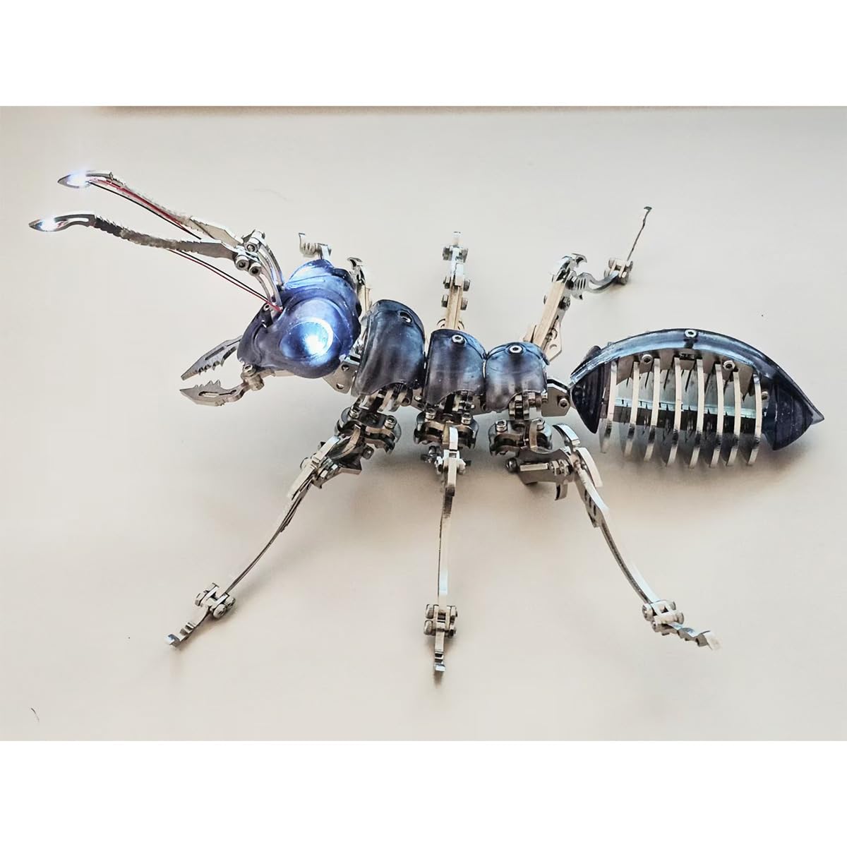 3D Metall Puzzle Ameisen Modellbausatz, 150+ Teile Steampunk Insekt Montageprojekt, Mechanisches DIY Sammlermodell Kreatives Geschenk Für Erwachsene Enthusiasten