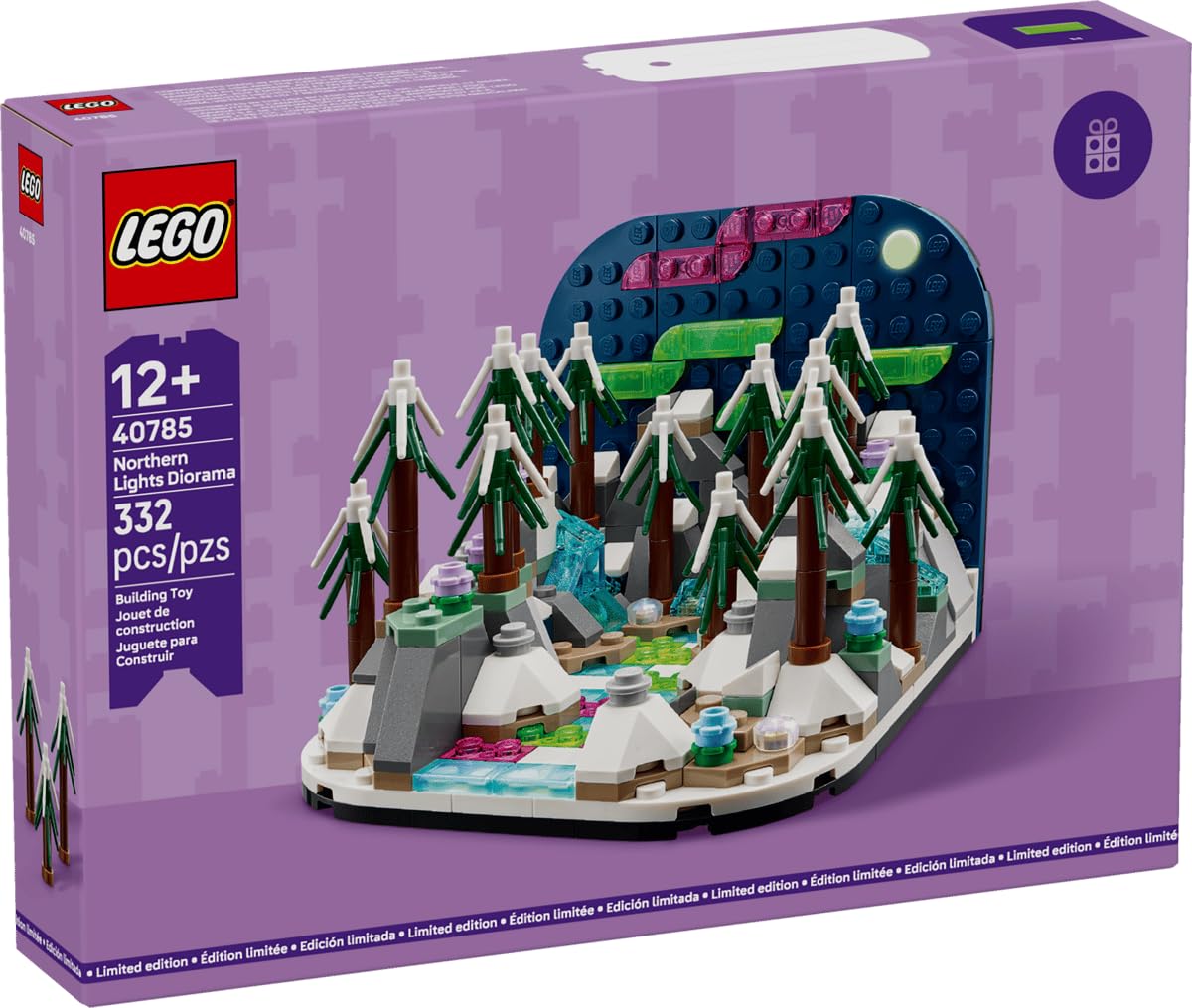 LEGO® Promotional 40785 Diorama Polarlichter VIP Sammelserie Weihnachten
