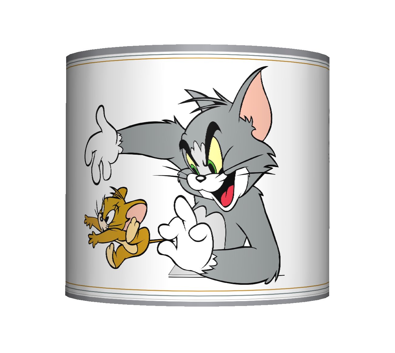 TOM & JERRY CEILING LAMPSHADE ~ 10" DRUM ~ BOYS / GIRLS BEDROOM LAMP SHADE